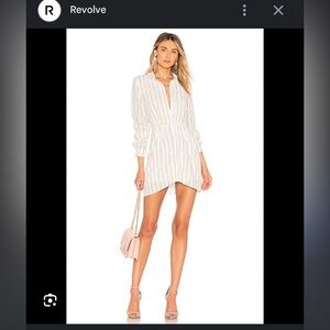 Revolve Brasilia Striped mini dress